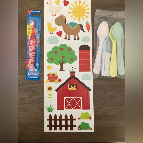 Oral B Kids Toothbrush & Ikea Kalas Spoons - Picture 2 of 2